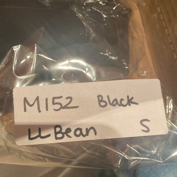 L.L. Bean Lightweight Wide Leg Cropped Pants Sz Small Black - Picture 7 of 7